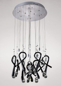 Class Crystal Ceiling Lights Diyas Multiple Crystal Pendants